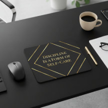 Black & Gold Minimalista Oficina