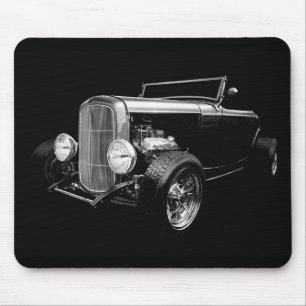 Alfombrilla De Ratón Black Hot Rod