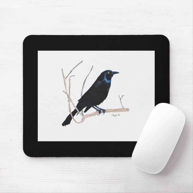 Alfombrilla De Ratón Blackbird Mousepad (Con ratón)