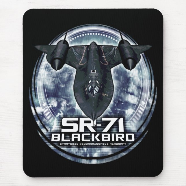 Alfombrilla De Ratón Blackbird SR-71 (Frente)
