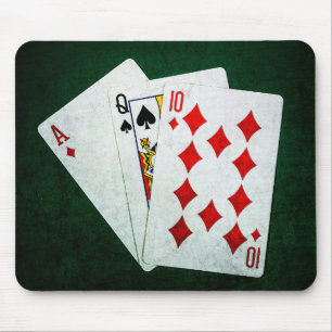 Alfombrilla De Ratón Blackjack 21 point - Ace, Queen, Ten
