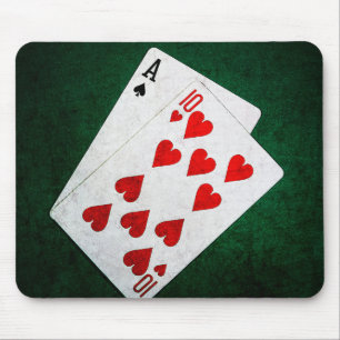 Alfombrilla De Ratón Blackjack 21 point - Ace, Ten