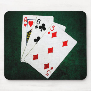 Alfombrilla De Ratón Blackjack 21 point - Queen, Six, Five