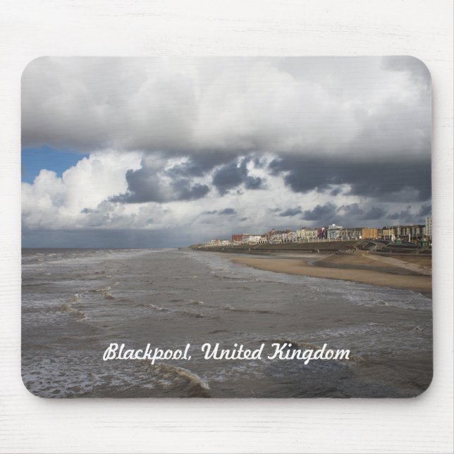 Alfombrilla De Ratón Blackpool Beach (Frente)