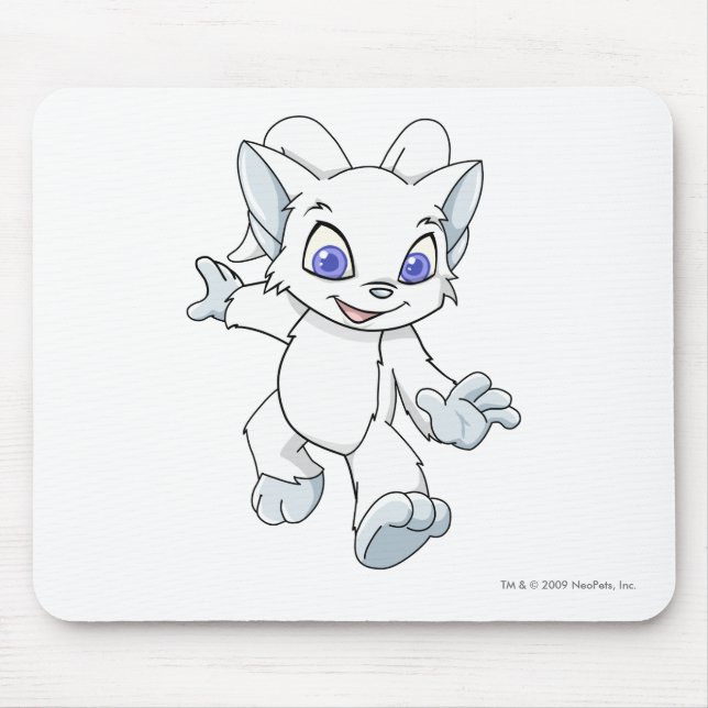 Alfombrilla De Ratón Blanco de Acara (Frente)