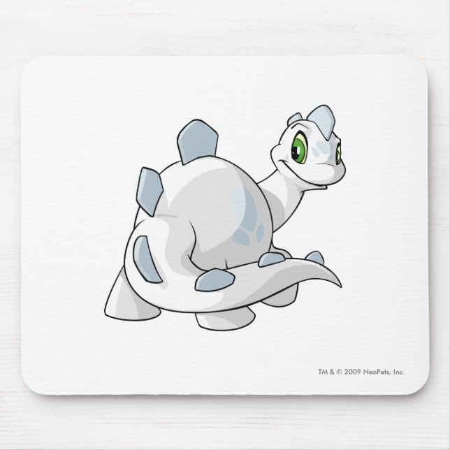 Alfombrilla De Ratón Blanco de Chomby (Frente)