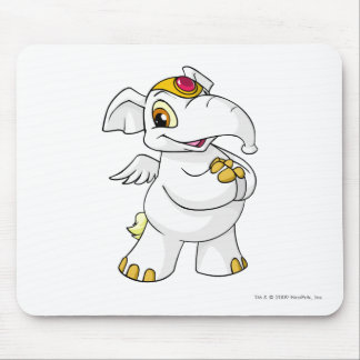 Alfombrilla De Ratón Blanco de Elephante