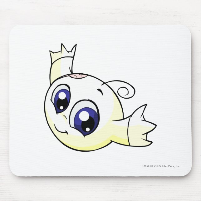 Alfombrilla De Ratón Blanco de Kiko (Frente)
