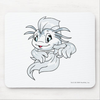 Alfombrilla De Ratón Blanco de Koi