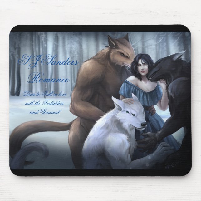 Alfombrilla De Ratón Blanco: La historia de Emala en Mousepad (Frente)