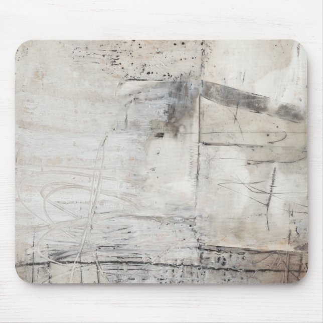 Alfombrilla De Ratón Blanco negro y bronce (Frente)