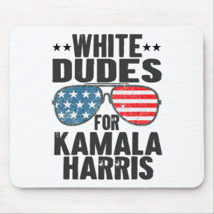 Alfombrilla De Ratón Blancos Para Kamala Harris Gafas De Sol Usa 