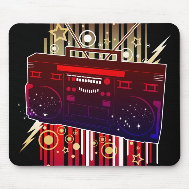 Alfombrilla De Ratón Blast de Boombox (Frente)