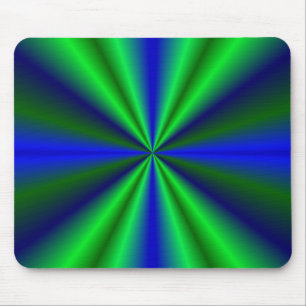 Alfombrilla De Ratón blau grün Regenbogen