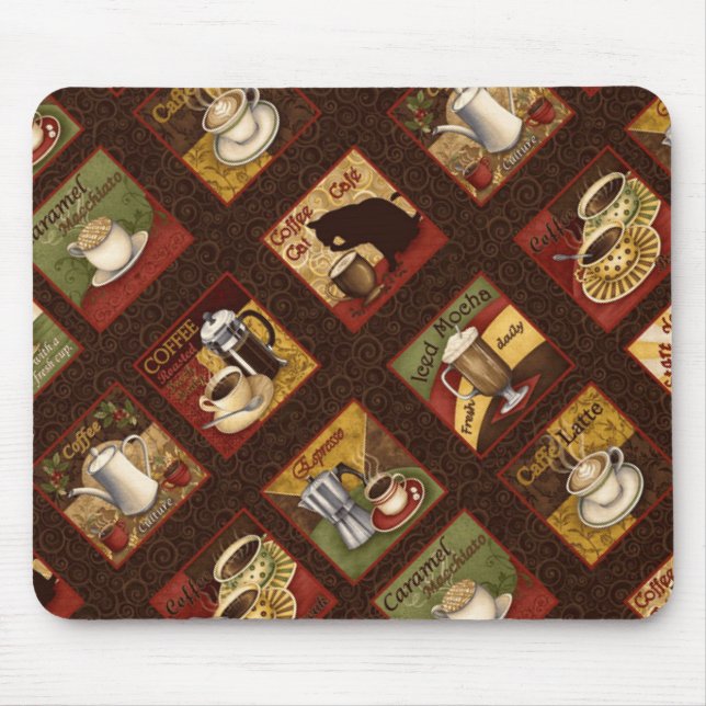 Alfombrilla De Ratón Blend-Coffee original Ads-Mouse Pad (Frente)