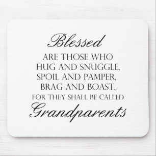 Alfombrilla De Ratón Blessed es… Abuelos