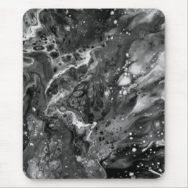 Alfombrilla De Ratón Bleu abstrait.