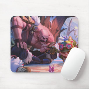 Alfombrilla De Ratón Blindaje Bearer Gaming Mousepad   Almohadilla temá