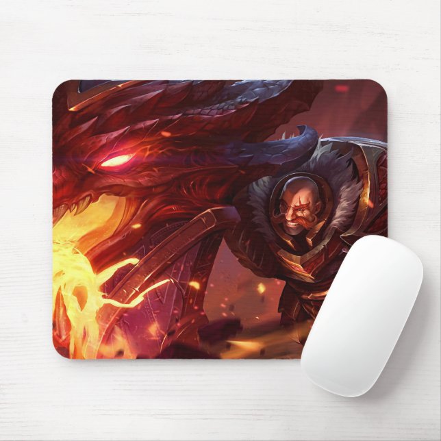 Alfombrilla De Ratón Blindaje Bearer Gaming Mousepad | Almohadilla temá (Con ratón)