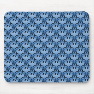 Alfombrilla De Ratón Bliss Mousepad suave azul sofisticado