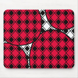 Alfombrilla De Ratón Blob Harlequin rosa