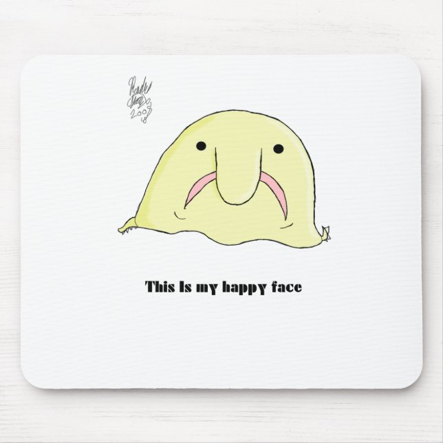 Alfombrilla De Ratón Blobfish (Frente)