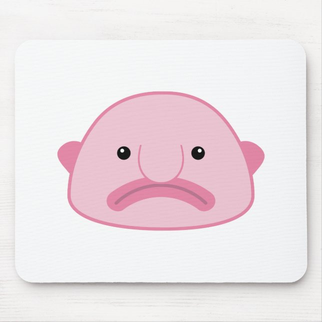 Alfombrilla De Ratón Blobfish Mousepad (Frente)