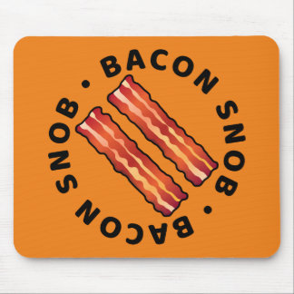 Alfombrilla De Ratón Bloc de ratón para Snob Bacon