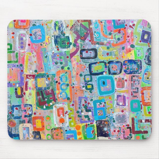 Alfombrilla De Ratón Block Fiesta Mousepad (Frente)