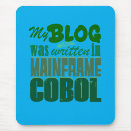 Alfombrilla De Ratón Blog Fue Codificado en COBOL – Desarrollo Retro Ma