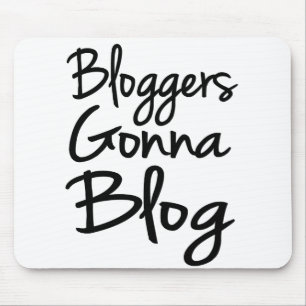 Alfombrilla De Ratón Bloggers que van al blog Mousepad