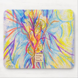 Alfombrilla De Ratón Bloom silencioso - Logotipo Personalizado o nombre