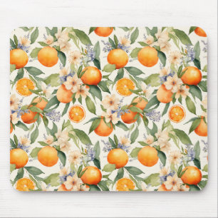 Alfombrilla De Ratón Blossom naranja Mouse Pad