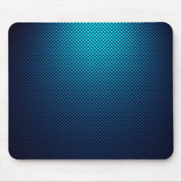 Alfombrilla De Ratón Blue carbon fiber patterned