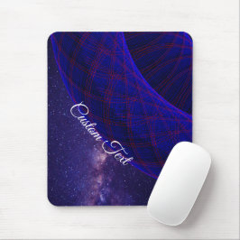 Alfombrilla De Ratón Blue Donuts In Outer Space Mouse Pad