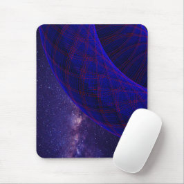 Alfombrilla De Ratón Blue Donuts In Outer Space Mouse Pad