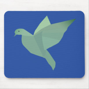 Alfombrilla De Ratón Blue Dove Bird Mousepad