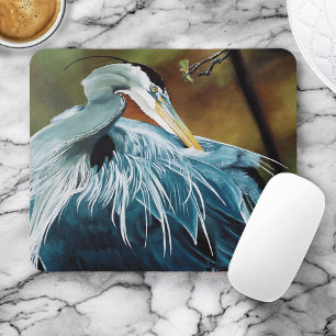 Alfombrilla De Ratón Blue Heron