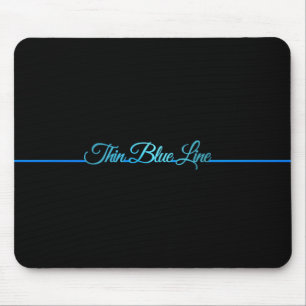 Alfombrilla De Ratón Blue Line fino elegante hermoso
