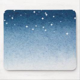 Alfombrilla De Ratón Blue Starry Gradient Mousepad
