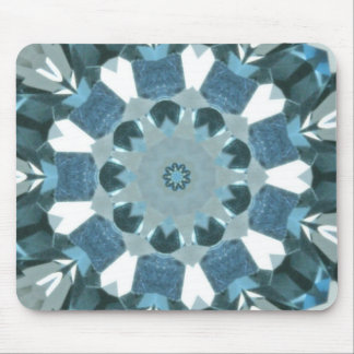 Alfombrilla De Ratón Blue Topaz Kaleidoscope