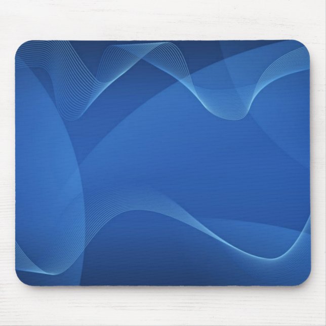 Alfombrilla De Ratón Blue Waves Mousepad (Frente)