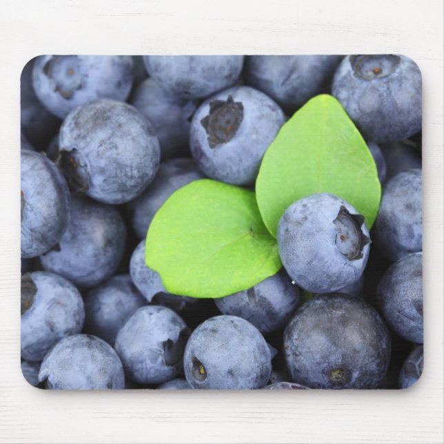 Alfombrilla De Ratón Blueberries (Frente)