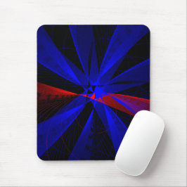 Alfombrilla De Ratón Blueberry Color Abstract Geometric Mouse Pad