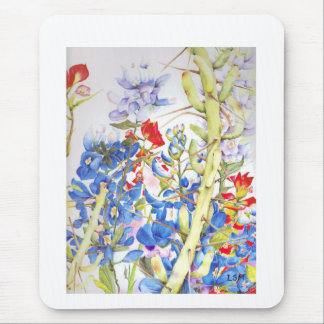 Alfombrilla De Ratón Bluebonnet de Tejas Mousepad