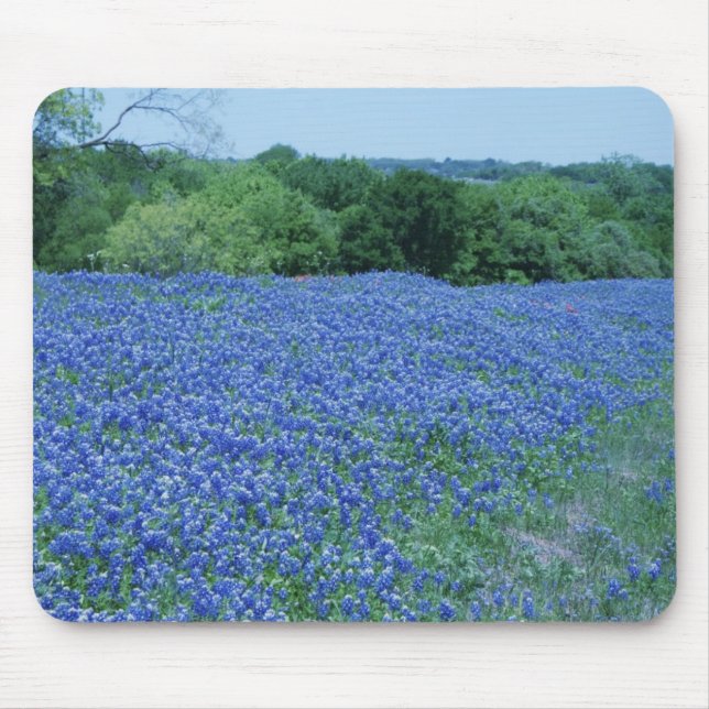 Alfombrilla De Ratón Bluebonnets de Tejas (Frente)