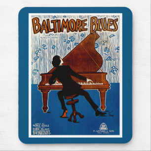 Alfombrilla De Ratón Blues de Baltimore