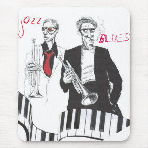 Alfombrilla De Ratón blues de jazz