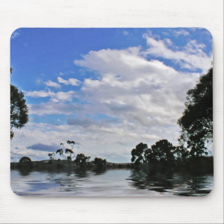 Alfombrilla De Ratón Blueskies y nubes Mousepad