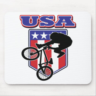 Alfombrilla De Ratón BMX Biker de USA